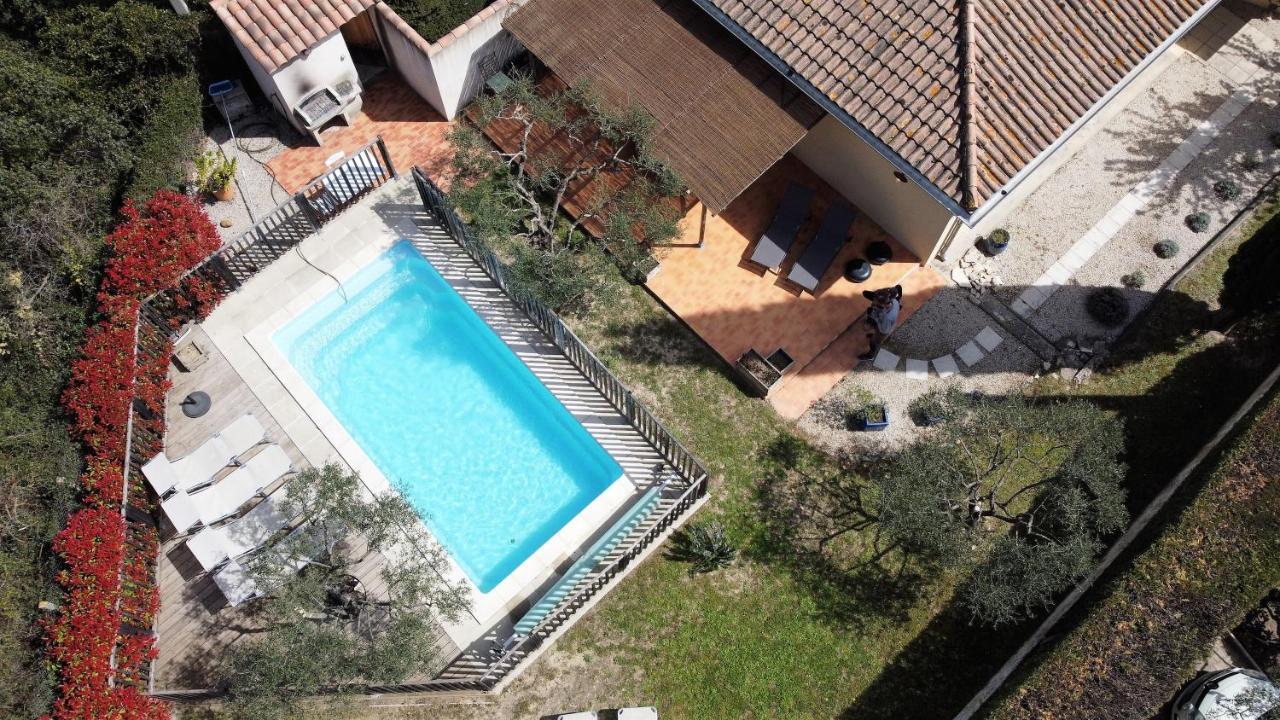 Villa In Comps With Private Pool And Airco Eksteriør billede